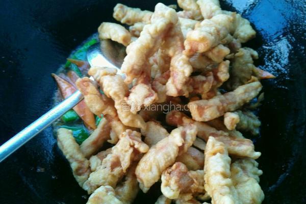溜肉段的做法图解11