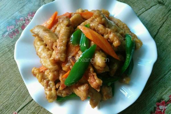 溜肉段的做法图解13