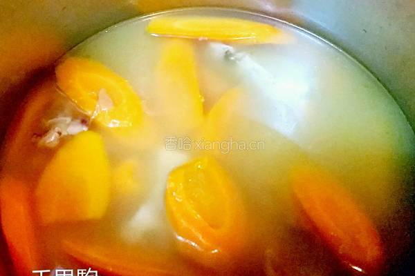 胡萝卜排骨汤的做法图解5