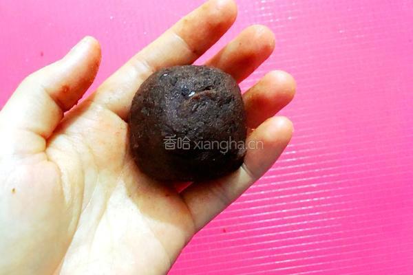 广式豆沙蛋黄月饼的做法图解10
