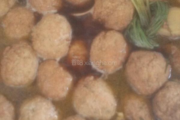 红烧丸子的做法图解9