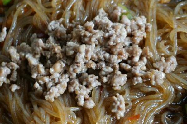 肉末粉条的做法图解8