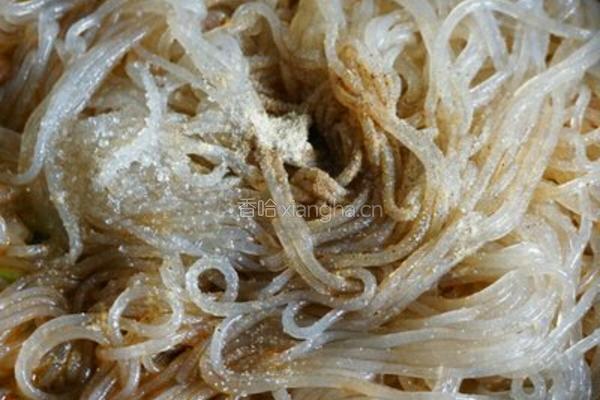 肉末粉条的做法图解7