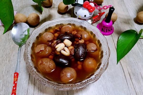 桂圆莲子红豆粥的做法图解5