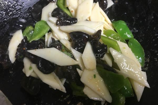 山药炒木耳的做法图解10