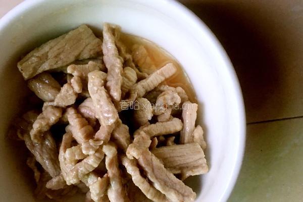 辣椒炒肉的做法图解4