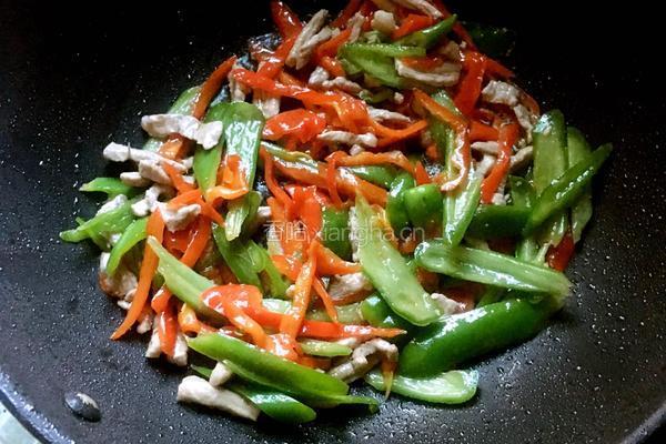 辣椒炒肉的做法图解7