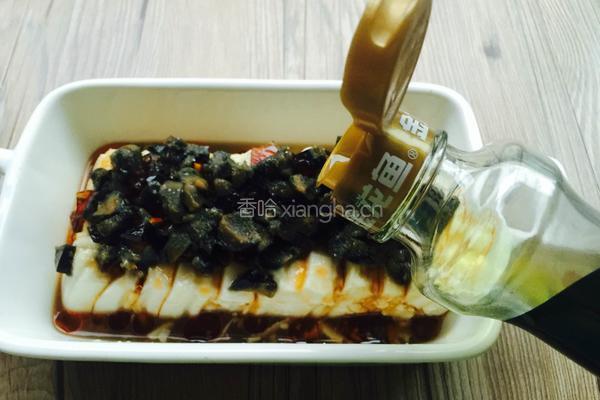 松花蛋拌豆腐的做法图解9