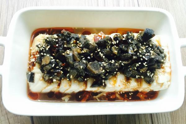 松花蛋拌豆腐的做法图解10