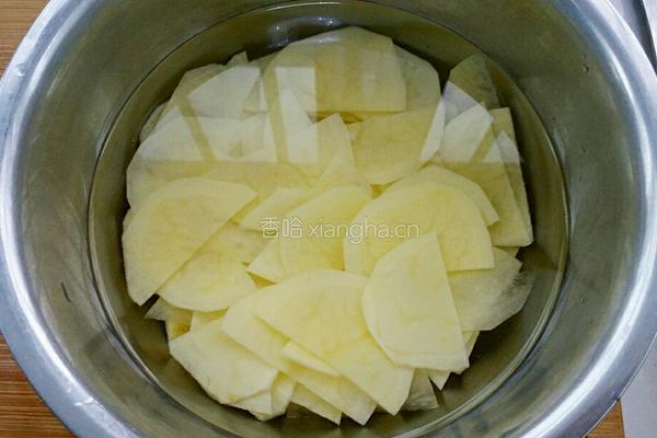 孜然土豆片的做法图解3