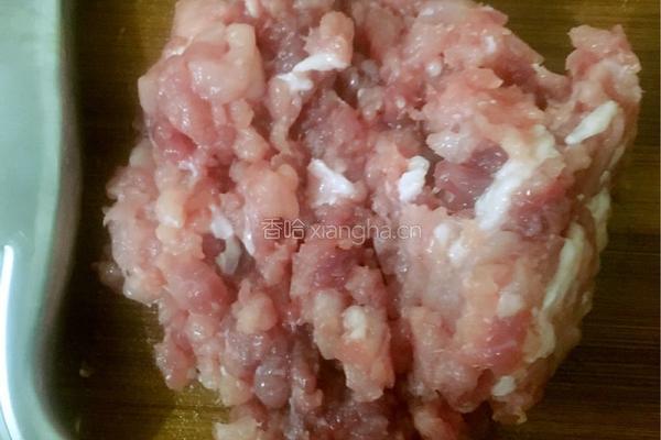 香菇塞肉的做法图解3