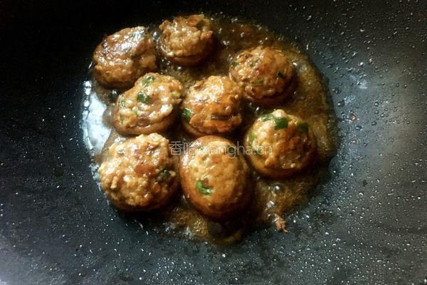 香菇塞肉的做法图解10