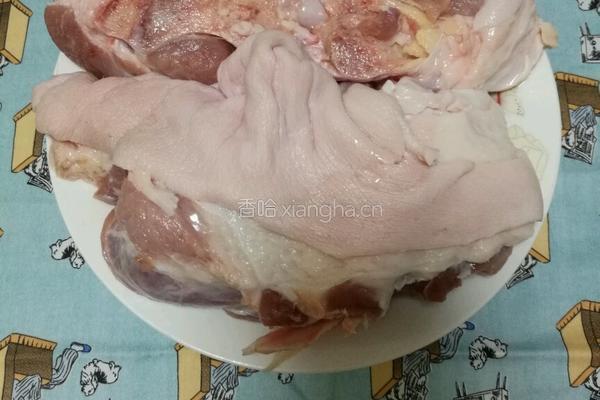 黄豆猪蹄汤的做法图解3