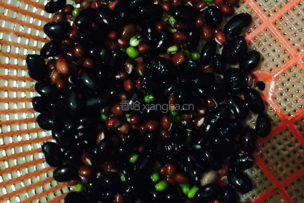 红豆黑豆大米粥的做法图解5