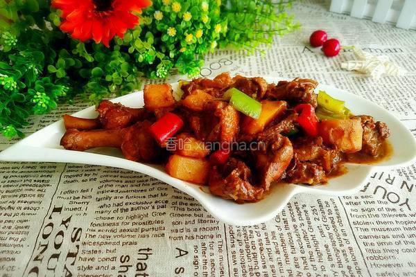 鸭腿炖土豆的做法图解13