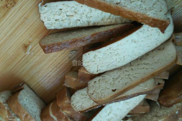 凉拌芹菜香干的做法图解4