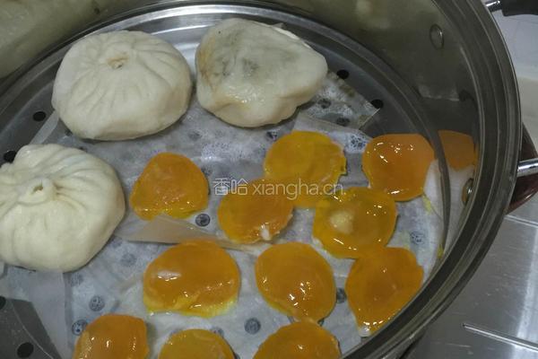 咸蛋黄的做法图解4