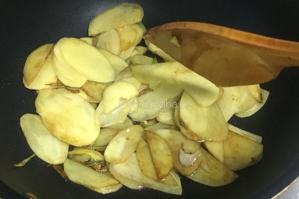 辣椒土豆片的做法图解4