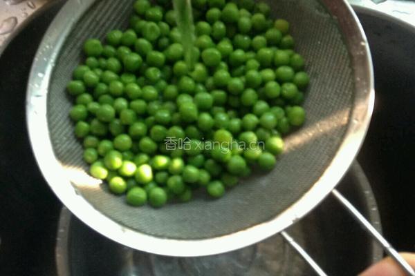 素炒青豆的做法图解2