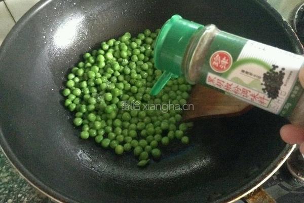 素炒青豆的做法图解4
