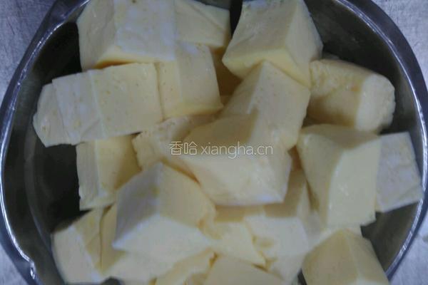 一品黄金豆腐的做法图解4