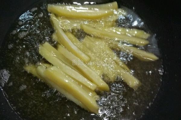 炸土豆条（薯条）的做法图解7