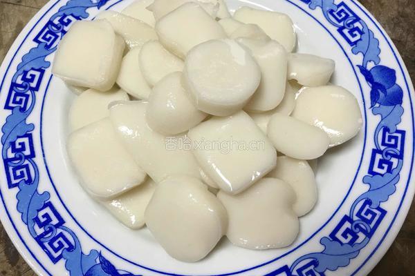 上海炒年糕的做法图解1