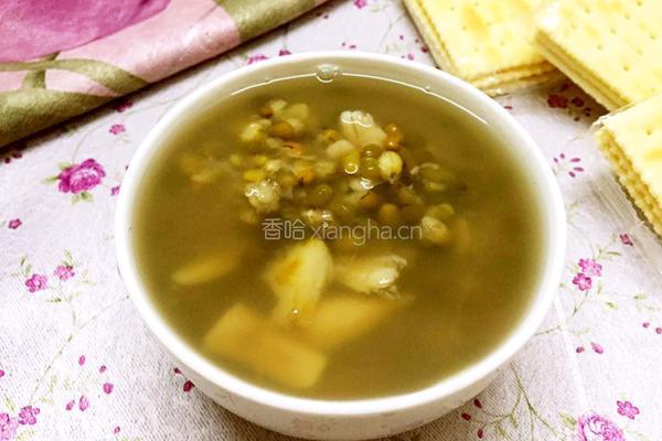 绿豆百合汤的做法图解4