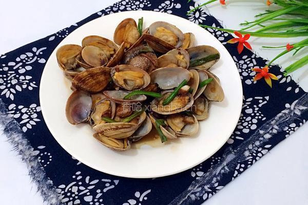 爆炒花蛤的做法图解9