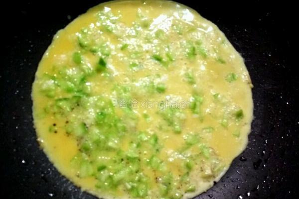 丝瓜煎饼的做法图解5