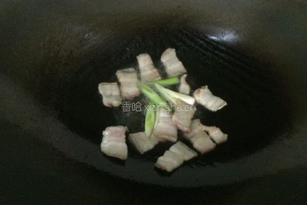 大蒜炒豆干的做法图解6