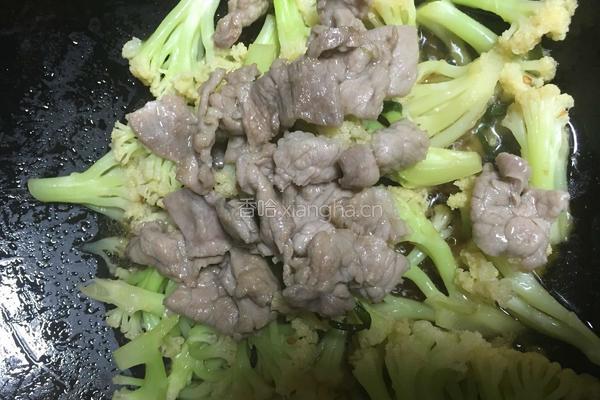 花菜炒肉的做法图解9