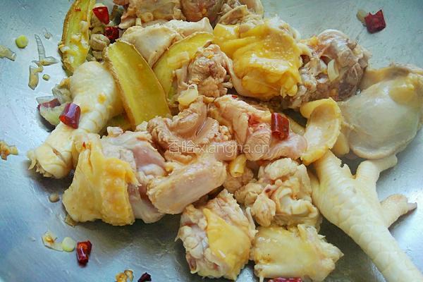 土豆炖鸡的做法图解4