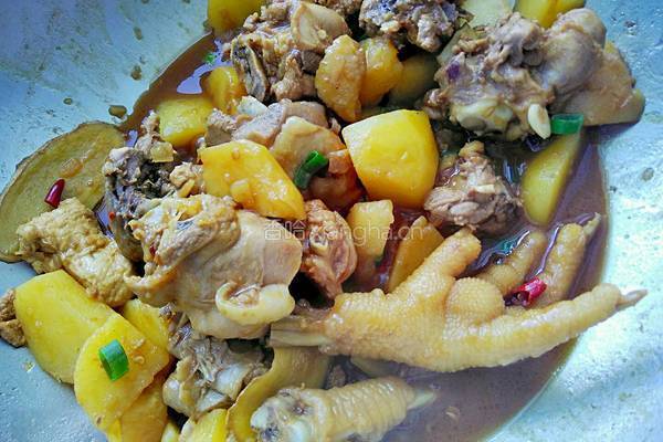 土豆炖鸡的做法图解16