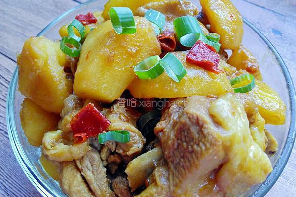 土豆炖鸡的做法图解18