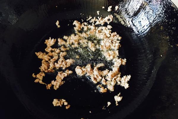 酱爆肉末茄子的做法图解6