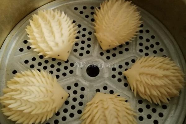 花样面食小刺猬的做法图解14