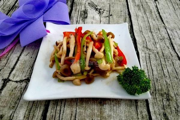 白玉菇和蟹味菇的做法图解9