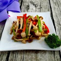 白玉菇和蟹味菇的做法[图]