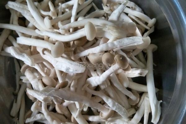 白玉菇和蟹味菇的做法图解2