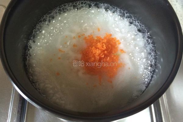 白米蔬菜粥的做法图解5