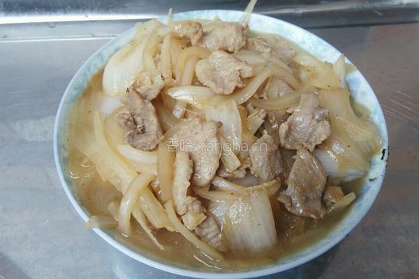 洋葱炒瘦肉的做法图解8