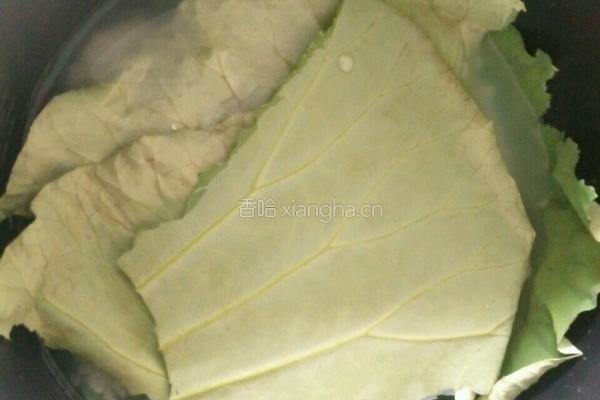 荷叶饭的做法图解5