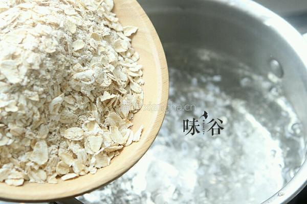 核桃芝麻燕麦粥的做法图解4
