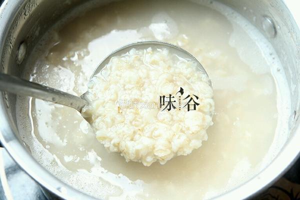 核桃芝麻燕麦粥的做法图解5