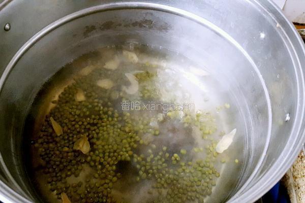 蜂蜜绿豆汤的做法图解3