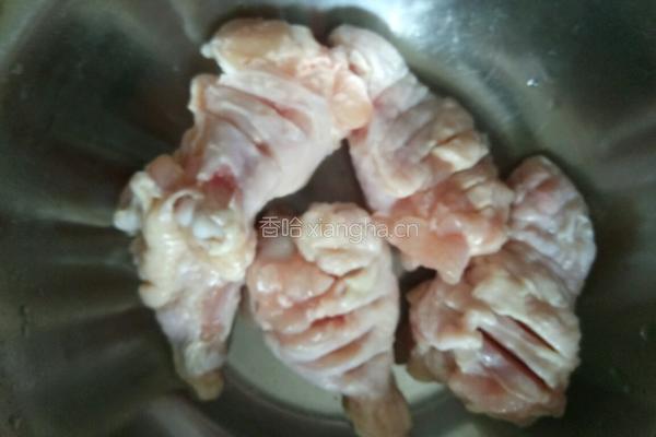 黄焖鸡腿的做法图解2