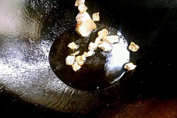 猪油渣炒青菜的做法图解4
