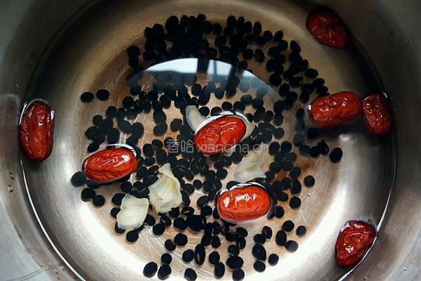黑豆汤的做法图解3