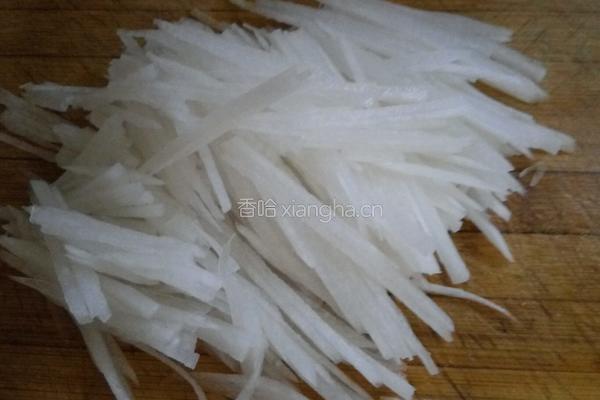 糖醋爽脆萝卜的做法图解3